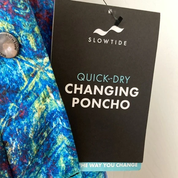 SLOWTIDE Changing Poncho UNISEX sz S-M NEW - Picture 3 of 8